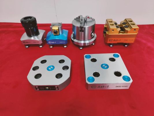 دليل 3/5 محور طحن الملزمة الفك الألومنيوم 75Nm أقصى عزم الدوران