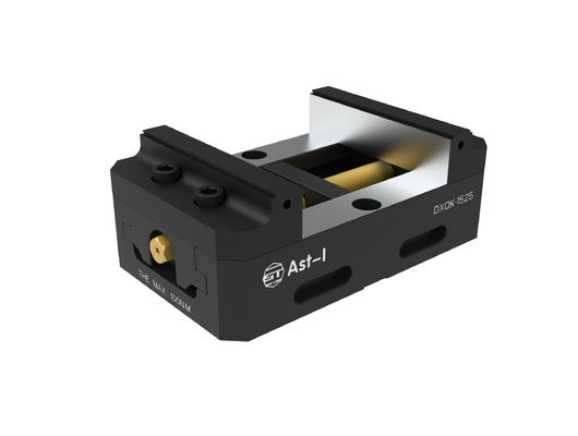 ملزمة ذاتية التوسيط قابلة للتعديل مقاس 155 مم من الألومنيوم CNC لتثبيت العمل، محور مرن