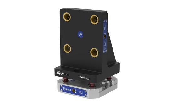 0.005 مم ماكينة ذات نقطة الصفر من الفولاذ الصلب بقوة قفل 22KN من الألومنيوم