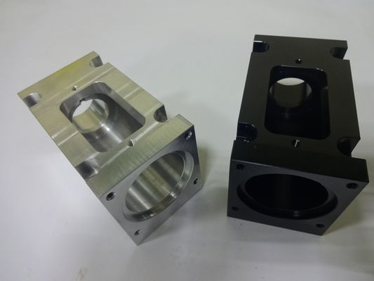 Hardness Custom CNC Aluminum Parts 120mm Anodized CNC Milling Parts