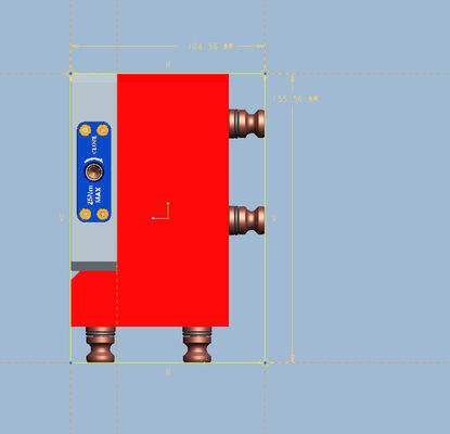 دليل دقيق لنقطة الصفر تثبيت الألومنيوم 96 مسمار سحب