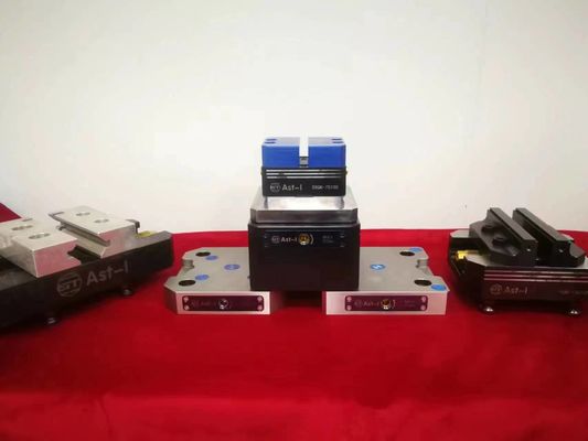 ملزمة ذاتية التوسيط سريعة التبادل، فولاذ مقوى، لتثبيت القطع الدائرية