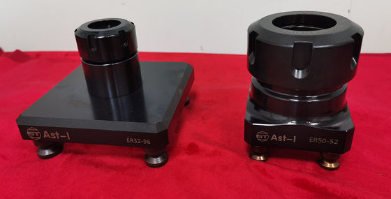 ظرف كوليت مدمج من الفولاذ المقوى من النوع E-R للطحن وتثبيت الأجزاء ذات القطر الدائري مع كوليت E R المتوفر تجارياً ER50-52