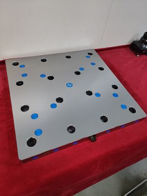 OEM 18KN القوة القفل 5 محور CNC مصراع التركيب CNC مصراع عقدة العمل تقدم استقرار قطعة العمل والتشديد في خطوط التصنيع